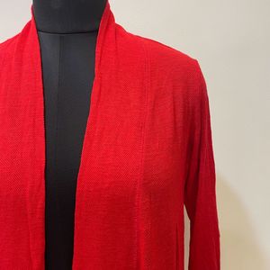 Valentine Red Shrug/ Cover Up