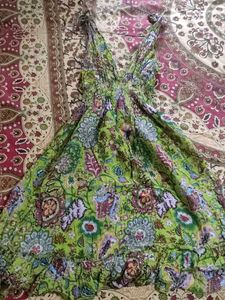 Bohemian Floral Print Summer Dress