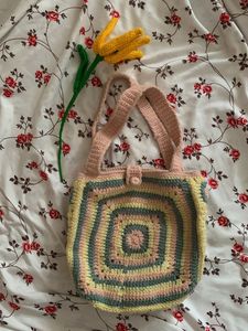 CUTESTTTTT💌💌💌💌 Crochet Tote Bag