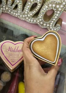 heart bronze highlighter