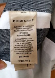 Rare Authentic Burberry London England Shirt.
