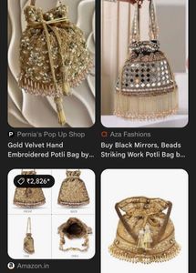 Embellished Potli Bag