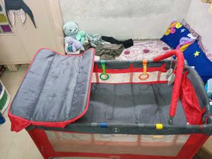 Baby Playpen with Canopy