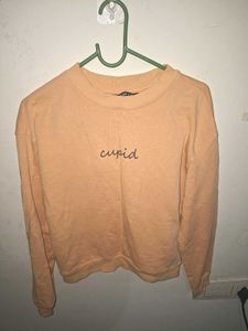 Peach "Cupid" Sweatshirt