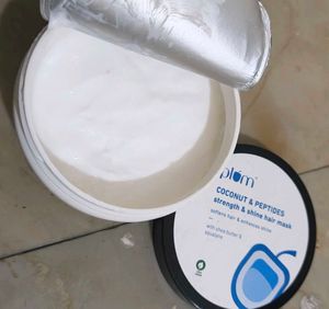 Plum Coconut &amp; Peptides Hair Mask