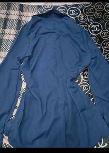 Classic Navy Blue Collared Shirt