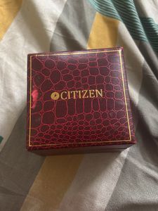 Citizen Watch and  Box