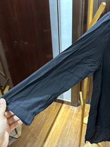 🇮🇳Freedom Sale🇮🇳Black Button-Down Tunic