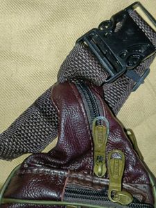 Stylish Leather Waist Bag