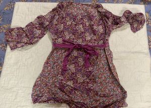 Bohemian Floral Print Kurta