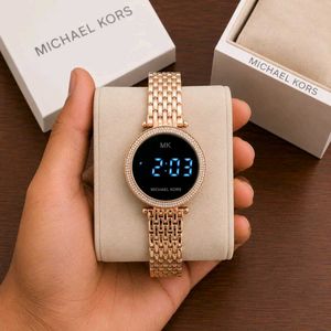 Michael Kors Rose Gold Digital Watch FOR LADIES