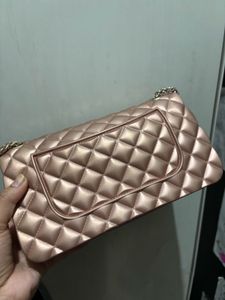 Rose Gold Party Wear Sling/hand Bag