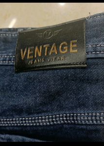 Trendy 8 Pockets Cargo Jeans, Size 28