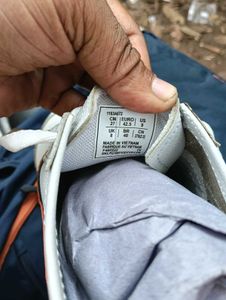 Asics Onitsuka Tiger White &amp; Orange Sneakers