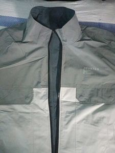Men's Gray and White Jacket