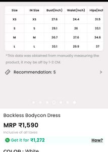 Savana Polka Dot Backless Bodycon Dress
