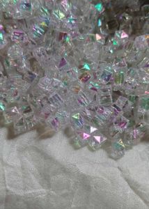 Half Kg Square Shape 8 Mm Beads