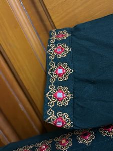 Dark Green Kurta