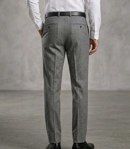Men's Grey Formal Trousers