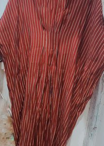 Striped Caftan Dress