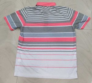 Striped Polo T-Shirt