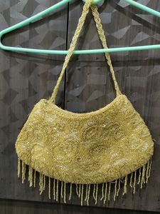 Golden Sequence Work Purse