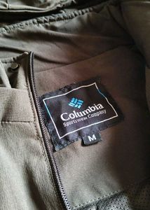 Columbia Men's Grey Hooded Jacket