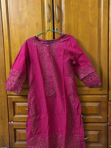 Pink Kurta