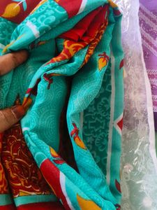 Beautiful Printed Saree with Blouse