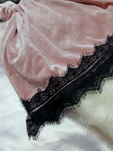 🌺Pink Velvet Lace Cami🌺