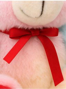 Adorable Rainbow Teddy Bear Plush Toy