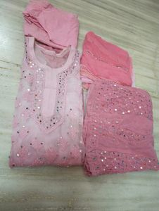 Lucknowi Chikankari Suit