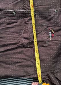 Brown Printed Shirt