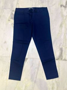 Navy Blue Casual Pants