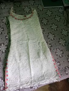 Beautiful White Chikankari Kurta