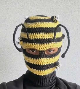 Handmade Bee Balaclava Hat