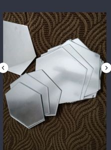 Hexagon Mirror Tiles