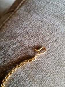 Stunning Plated Gold Maang Tikka with Blue Beads