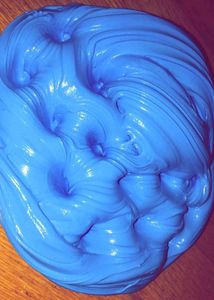 Blue Glitter Slime