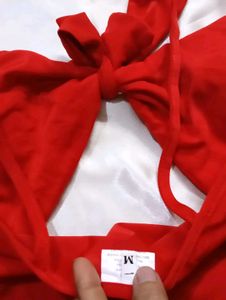 Red One Piece Swimsuit