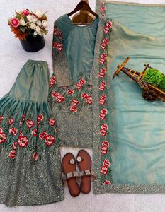 Elegant Embroidered Kurta Set with Dupatta