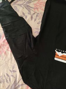 Shein Mountain Graphic T-Shirt black and white pac