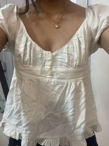 brandy melville babydoll top