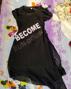 BLACK Y2K DRESS