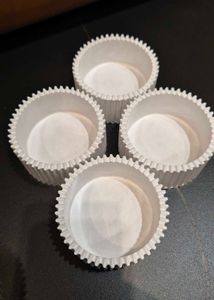 White Decorative Cups