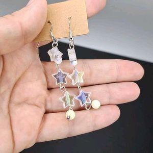 Iridescent Star Handmade Earrings (Any 1)