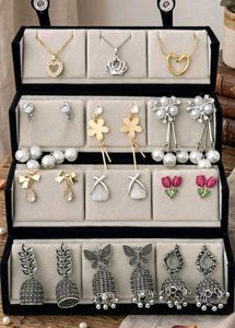12 pair  earing trendy combo set