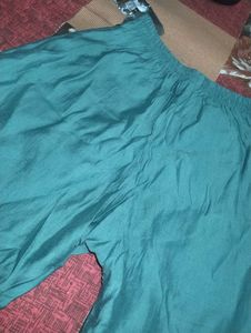 Teal Embroidered cord set