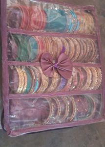 Assorted Indian Bangles Set