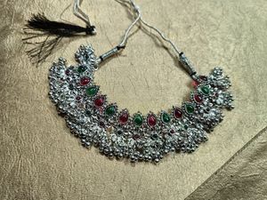 Combo Exquisite Oxidized Silver Necklace